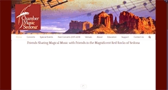 Desktop Screenshot of chambermusicsedona.org